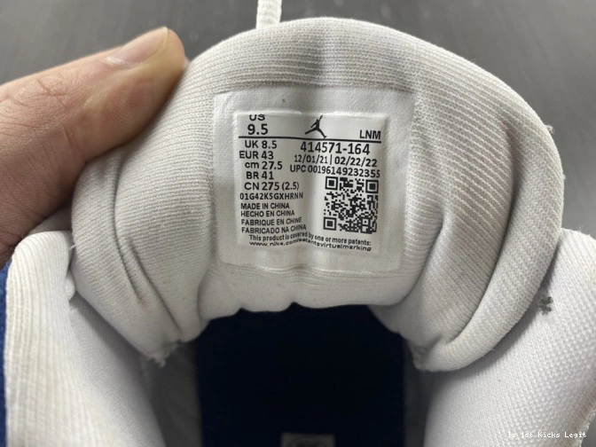 Air Blue French 13 Jordan 414571-164 0525
